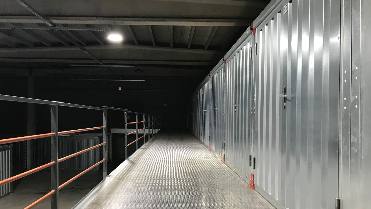 Indoor Storage Unit With Tricky Access